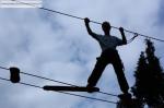 PARCOURS AVENTURE EN FORET à TIGNES en Rhône-Alpes