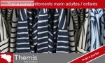 prêt à porter vêtements marin à céder adultes... en Bretagne commerce a vendre bord de mer